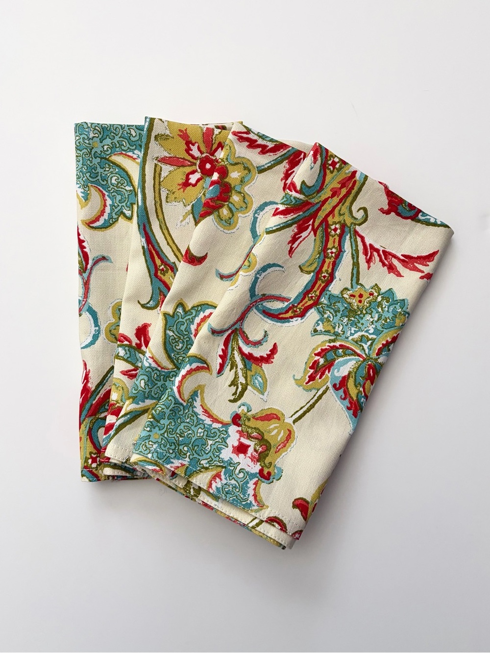 Ralph Lauren Bohemian Paisley Napkins - Set of 4